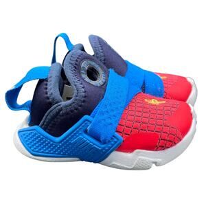 Nike Huarache Extreme Now TD Obsidian Amarillo Kids Running Shoes Sz 4 C Slip On